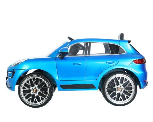 Ηλεκτροκίνητο παιδικό αυτοκίνητο τύπου Porsche Macan Turbo 6 volt μπλε στο Bebe Maison