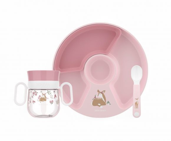 Βρεφικό σετ φαγητού Little Ducth 3 τεμαχίων Mio Fairy Garden στο Bebe Maison