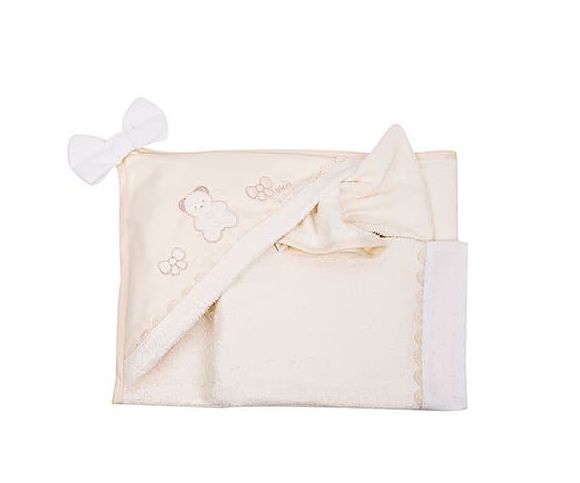 Σετ μπάνιου Picci σχέδιο Coco Cream (από bamboo) στο Bebe Maison