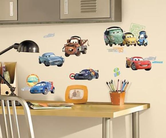 Αυτοκόλλητα τοίχου RoomMates Cars 2 στο Bebe Maison