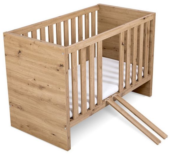 Βρεφικό κρεβάτι καναπές Klups Amelia oak 120*60cm στο Bebe Maison