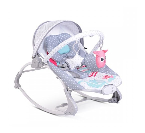 Ρηλάξ Cangaroo Lovely Forest grey στο Bebe Maison
