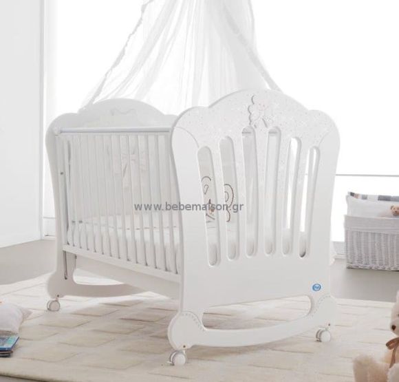 Βρεφικό κρεβάτι Pali Principe white στο Bebe Maison