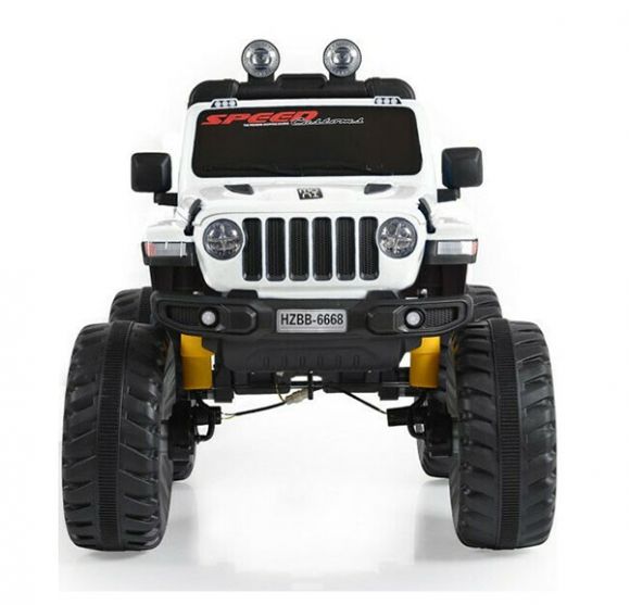 Ηλεκτροκίνητο Τζιπάκι Cangaroo Μ12V Fuego White στο Bebe Maison