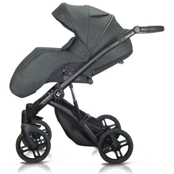 Πολυκαρότσι Milu Kids Atteso ATS 04 Dark Grey με δώρο τους αντάπτορες στο Bebe Maison