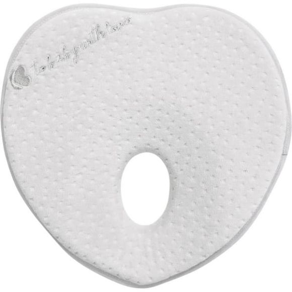 Ergonomic Kikka Boo Memory foam Heart Gray velvet στο Bebe Maison