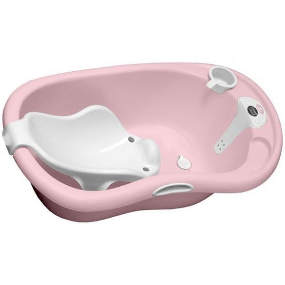 Baby bathtub with Kikka Boo Lavera Pink slide στο Bebe Maison