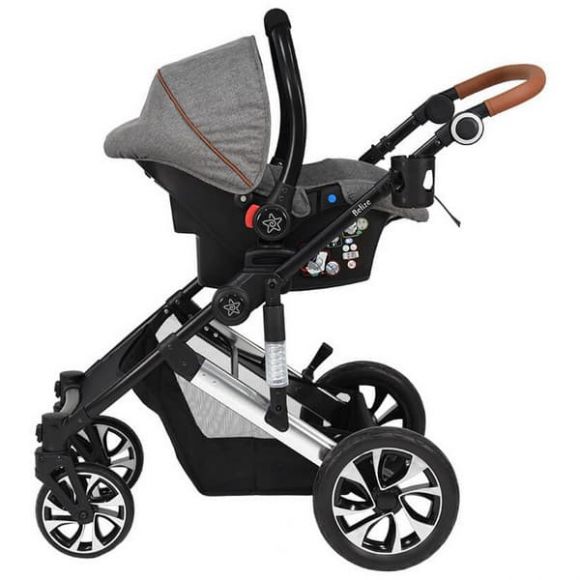 Πολυκαρότσι 3 σε 1 Bebe Stars Belize grey στο Bebe Maison