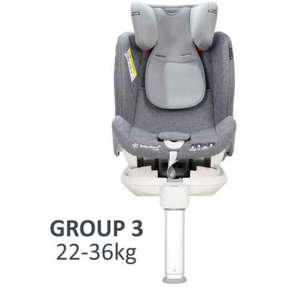 Car seat bebe stars Apex 360 isofix Gray 0-36 στο Bebe Maison