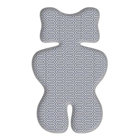 Στρώμα καροτσιού Grecostrom 3D Air Mesh Maze grey στο Bebe Maison