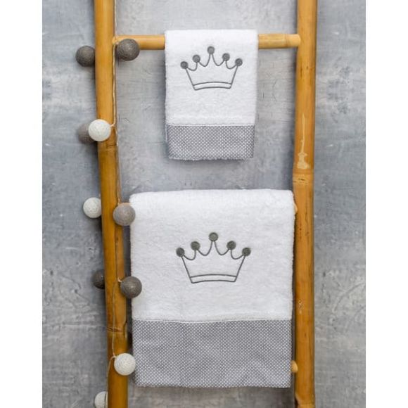 Σετ πετσέτες μωρού ABO Royal 2 τμχ στο Bebe Maison