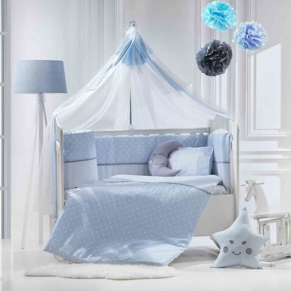 Με σετ προίκας ABO 9τμχ Carousel μπλε αξίας 119.9€ στο Bebe Maison