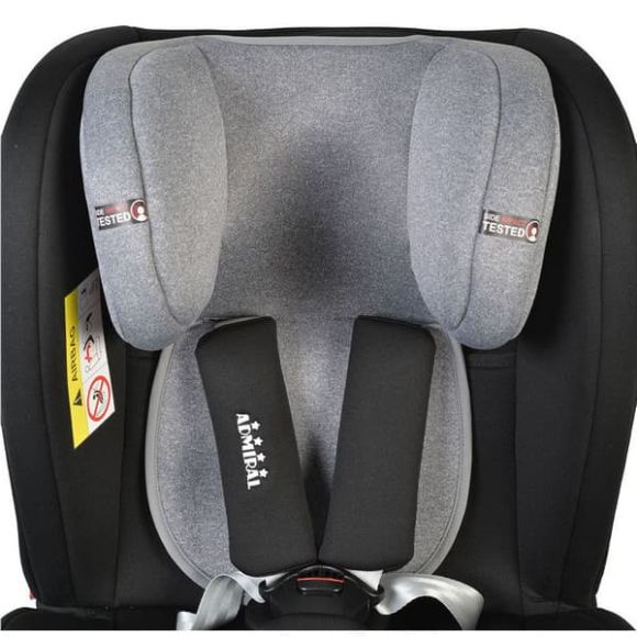 Κάθισμα αυτοκινήτου Cangaroo Admiral 360 isofix Light Grey 0-36 στο Bebe Maison