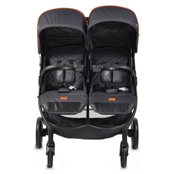 Cangaroo Rome Black twin stroller στο Bebe Maison