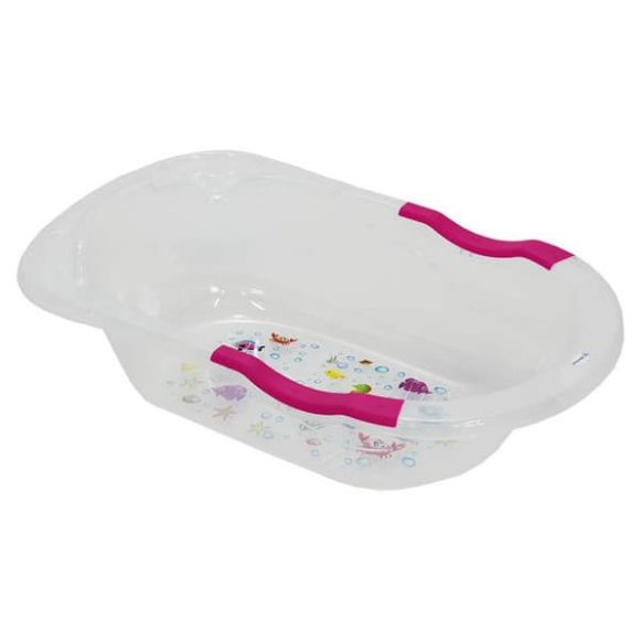 Bathtub with safety net Bebe Stars Primo pink στο Bebe Maison