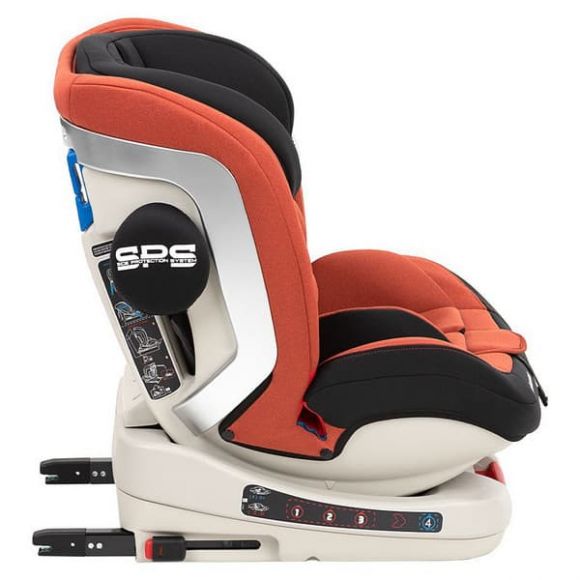 Kids car seat kikka boo 4 strong 0-36kg orange στο Bebe Maison