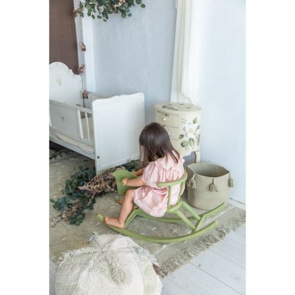 Καλάθι αποθήκευσης Lorena Canals Woody Olive 30x30 στο Bebe Maison