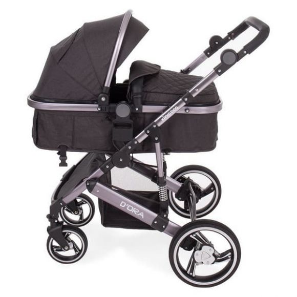 Πολυκαρότσι Kikka Boo 3 σε 1 Dora Dark Grey στο Bebe Maison