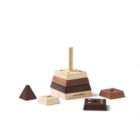 Ξύλινη πυραμίδα στοίβαξης Kids Concept στο Bebe Maison