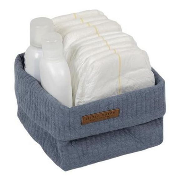 Change Basket Little Little Dutch Pure Blue στο Bebe Maison