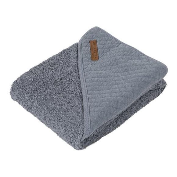 Bathrobe Towel Little Dutch Pure Blue 75 x 75 στο Bebe Maison