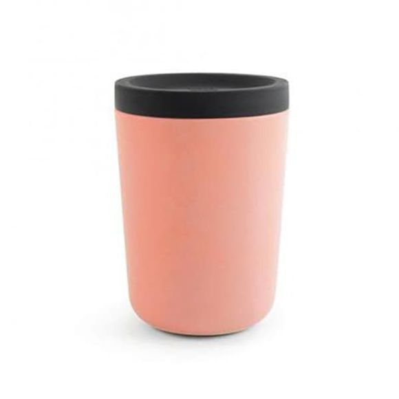 Bamboo cup of coffee ekobo 350ml pink στο Bebe Maison