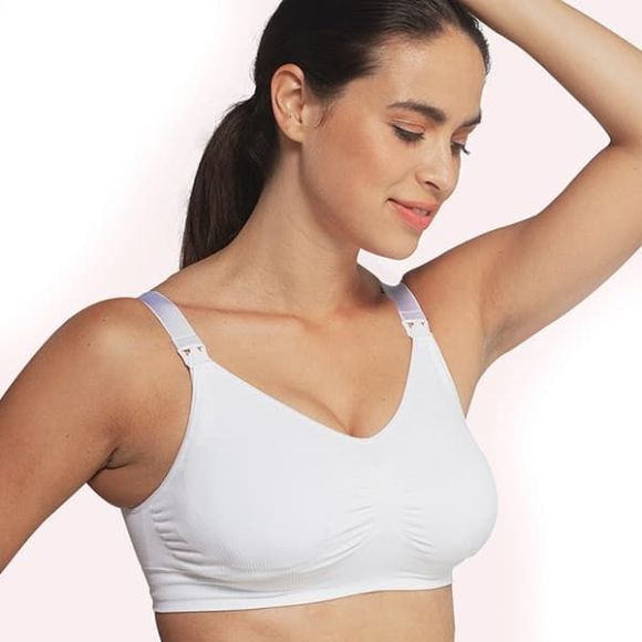 Seamless Carriwell Breastfeeding Bra with White reinforcement στο Bebe Maison