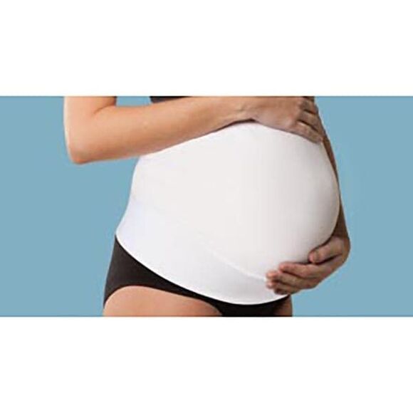 Ρυθμιζόμενη Ζώνη Υποστήριξης Εγκυμοσύνης Carriwell με Velcro Λευκό στο Bebe Maison
