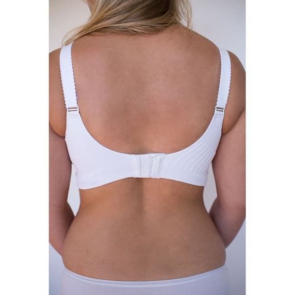 Carriwell Padded Breastfeeding Bra & Gelwire White στο Bebe Maison