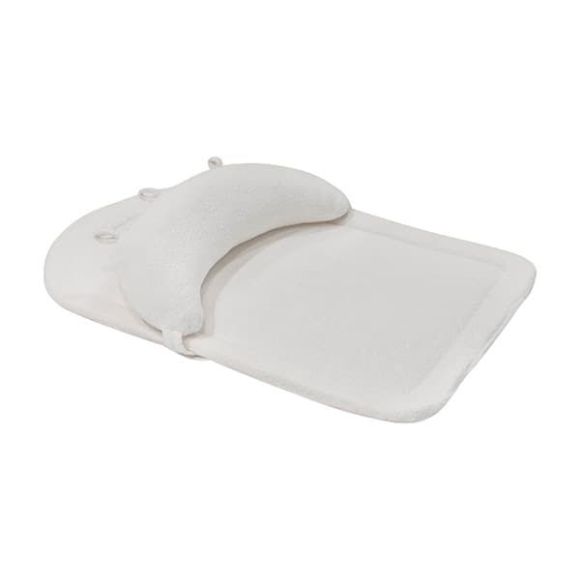 Μαξιλαράκι γυμναστικής memory foam Kikka Boo Tummy time White velvet στο Bebe Maison