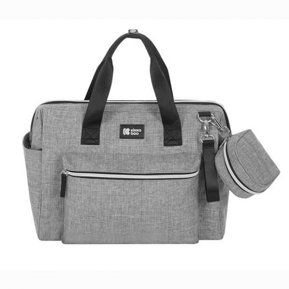 Τσάντα αλλαξιέρα Kikka Boo Mama bag Maxi grey στο Bebe Maison