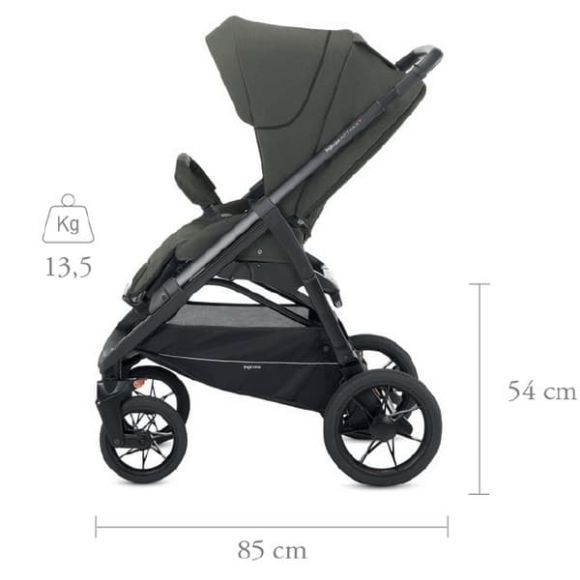 Πολυκαρότσι Inglesina Aptica XT Quattro Charcoal Grey στο Bebe Maison