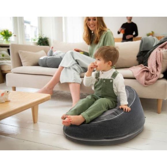 Ρηλάξ πουφ Doomoo Seat & Swing Anthracite στο Bebe Maison