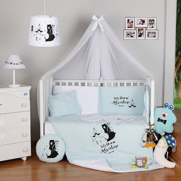 Dowry set 8 pc Funna baby lets go mint στο Bebe Maison