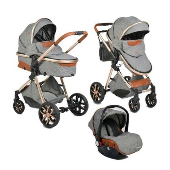 Πολυκαρότσι 3 σε 1 Cangaroo Alma Dark Grey στο Bebe Maison