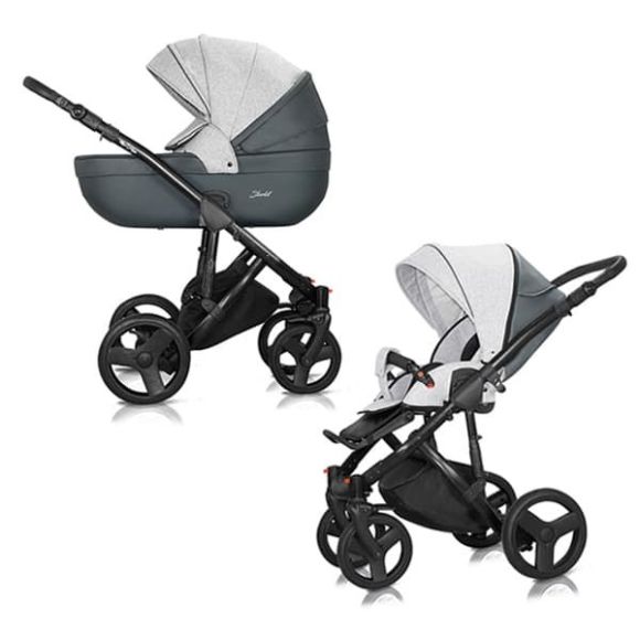 Πολυκαρότσι 2 σε 1Milu kids Starlet Eko Creamy grey ST60 Έκθεσης στο Bebe Maison