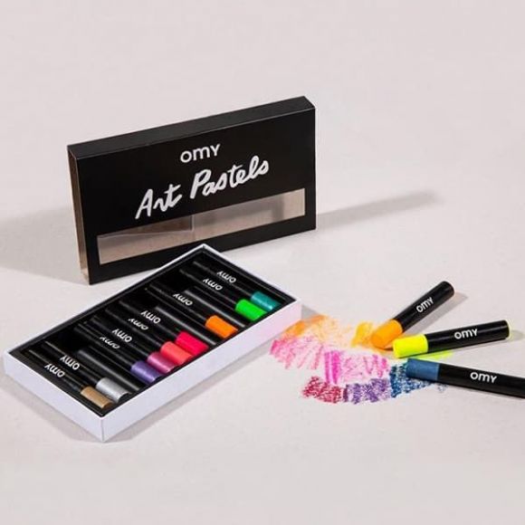 Σετ 12 πολύχρωμων μαρκαδόρων OMY Art Pastels στο Bebe Maison