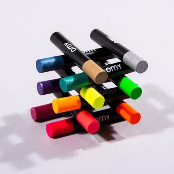 Σετ 12 πολύχρωμων μαρκαδόρων OMY Art Pastels στο Bebe Maison
