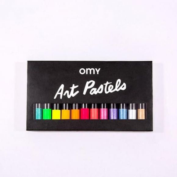 Σετ 12 πολύχρωμων μαρκαδόρων OMY Art Pastels στο Bebe Maison