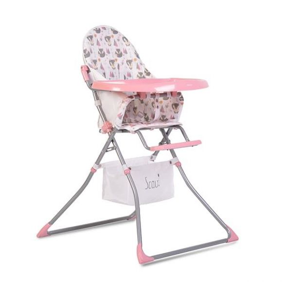 Καρεκλάκι Φαγητού Cangaroo Scaut Pink στο Bebe Maison