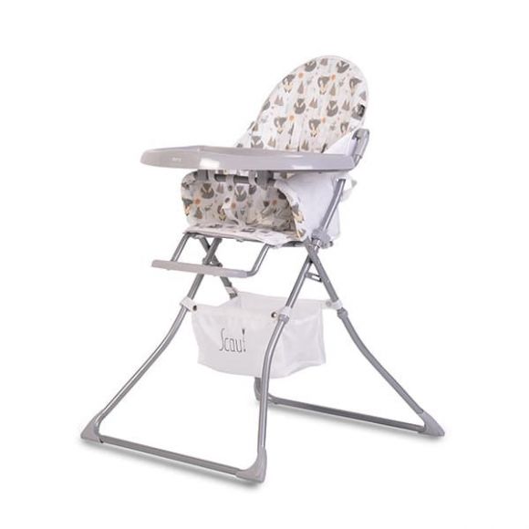 Καρεκλάκι Φαγητού Cangaroo Scaut Grey στο Bebe Maison