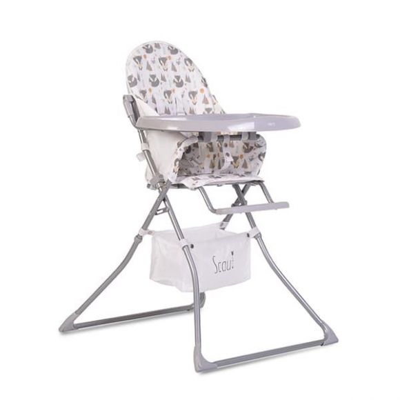 Καρεκλάκι Φαγητού Cangaroo Scaut Grey στο Bebe Maison