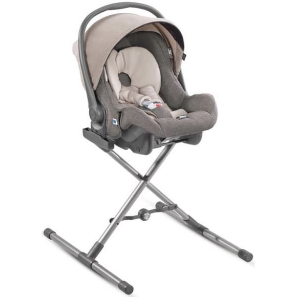 Πολυκαρότσι Inglesina quattro Trilogy System Bermuda Beige City silver/white στο Bebe Maison