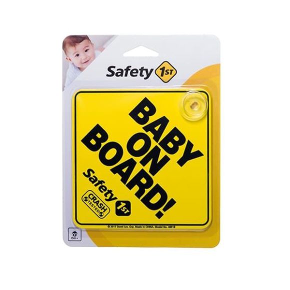 Baby on board με βεντούζα Safety first στο Bebe Maison