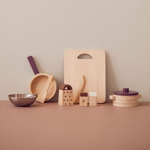 Wooden Kids Concept Bistrot cooking set στο Bebe Maison