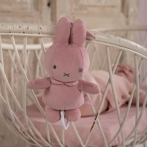 Μουσικό κουτί Miffy Pink με την μελωδία Elise στο Bebe Maison