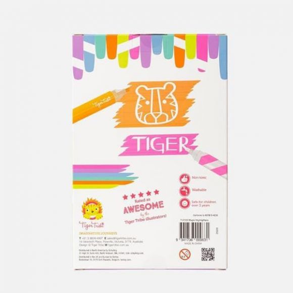 Set of Magic Double Writing Markers of 6Tm Tiger Tribe στο Bebe Maison