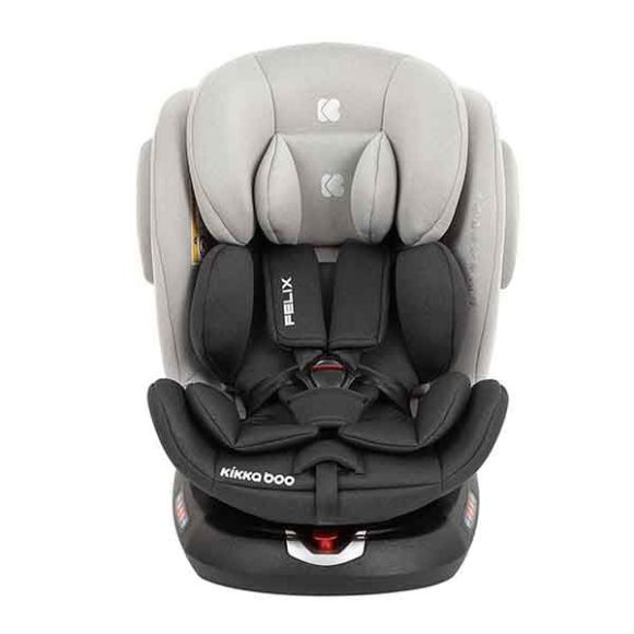 Κάθισμα αυτοκινήτου Kikka Boo  0-36 Isofix 360° Felix Light Grey στο Bebe Maison