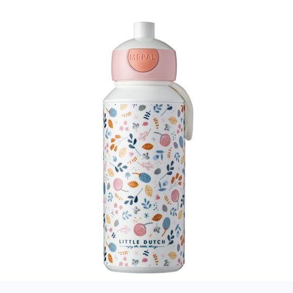 Μπουκάλι με pop-up στόμιο Little Dutch Spring Flowers 400ml στο Bebe Maison