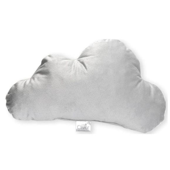 Διακοσμητικό μαξιλάρι Baby Oliver Σύννεφο βελουτέ γκρι σχέδιο 132 στο Bebe Maison